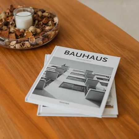 Am Bauhausmuseum Dessau-Rosslau