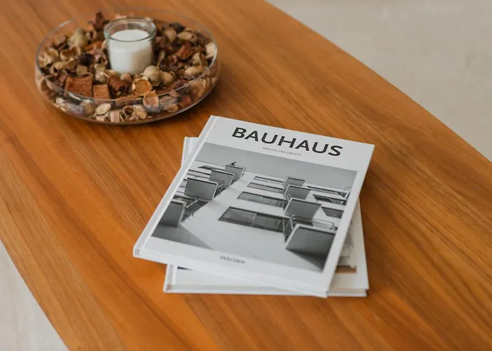 Am Bauhausmuseum Dessau-Rosslau